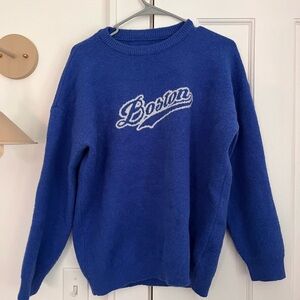 $49 Dazy Boston Blue Sweater Size Medium
